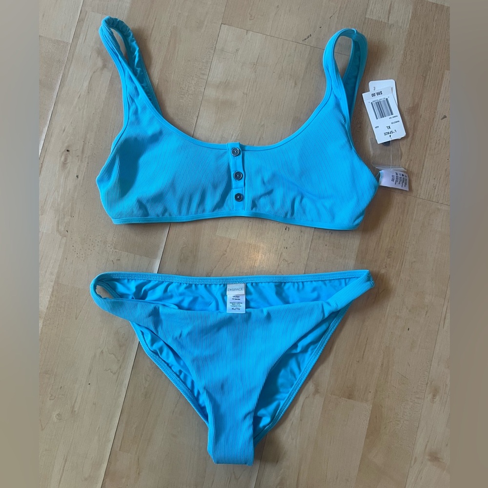 NEW - LSpace Ribbed Bikini